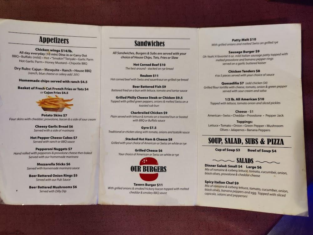 Art's Pub Menu image 2