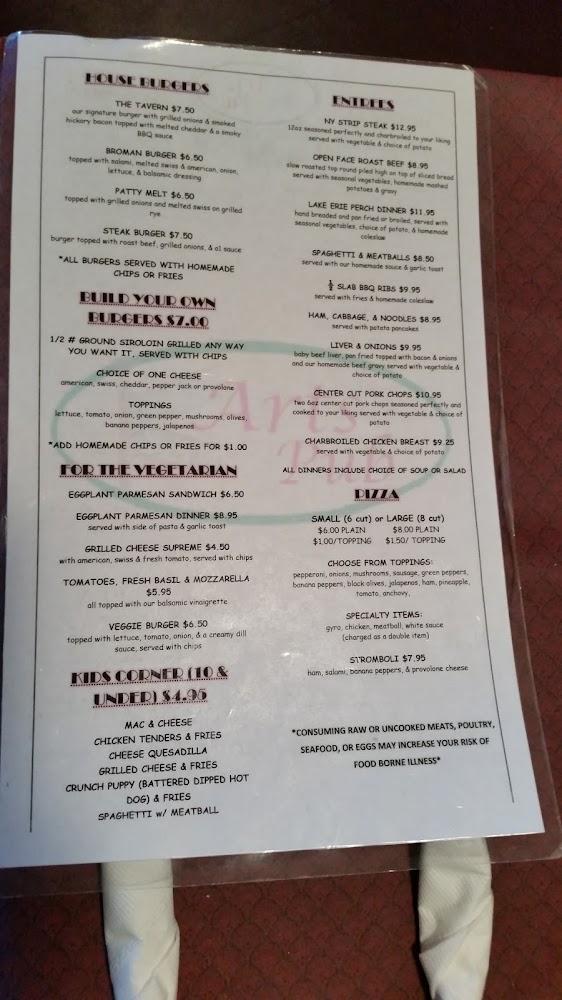 Art's Pub Menu image 3